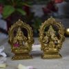 Brass Ganesha Laxmi - Gifting Combo Set