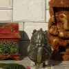 Dhokra Box with Owl Shape - Jewelry Box - Image 5