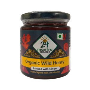 HONEY WITH GINGER INFUSION 250 GMS